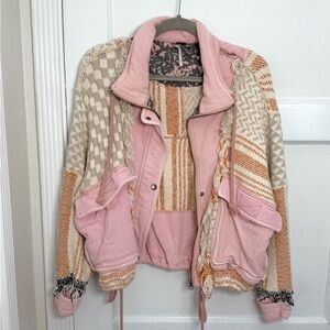 Free People Everything Nice oversized jacket